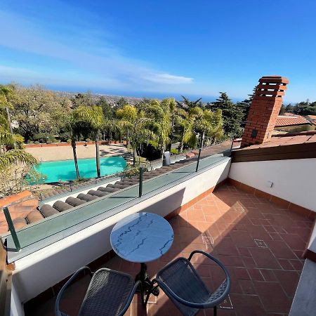 Boutique Villa Etna D'A'Mare Trecastagni Dış mekan fotoğraf