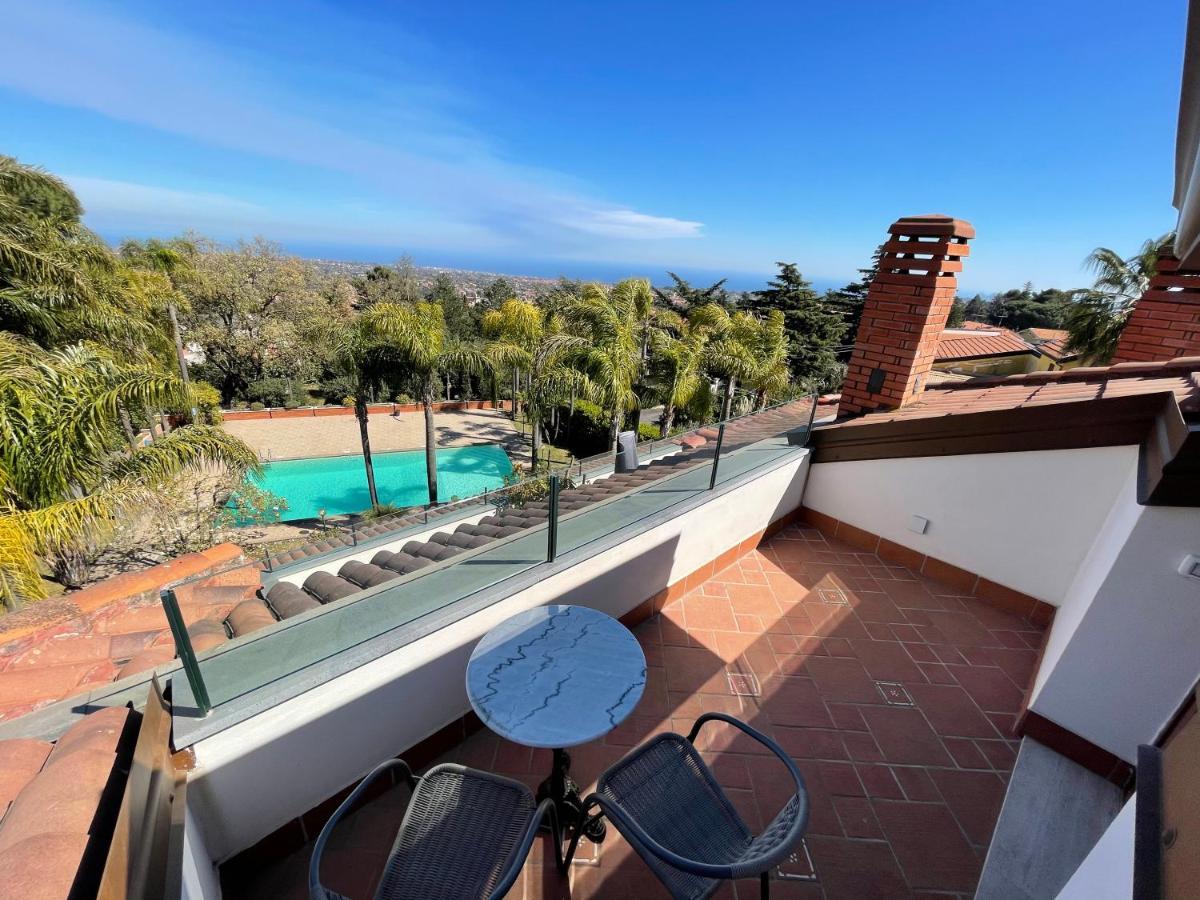 Boutique Villa Etna D'A'Mare Trecastagni Dış mekan fotoğraf